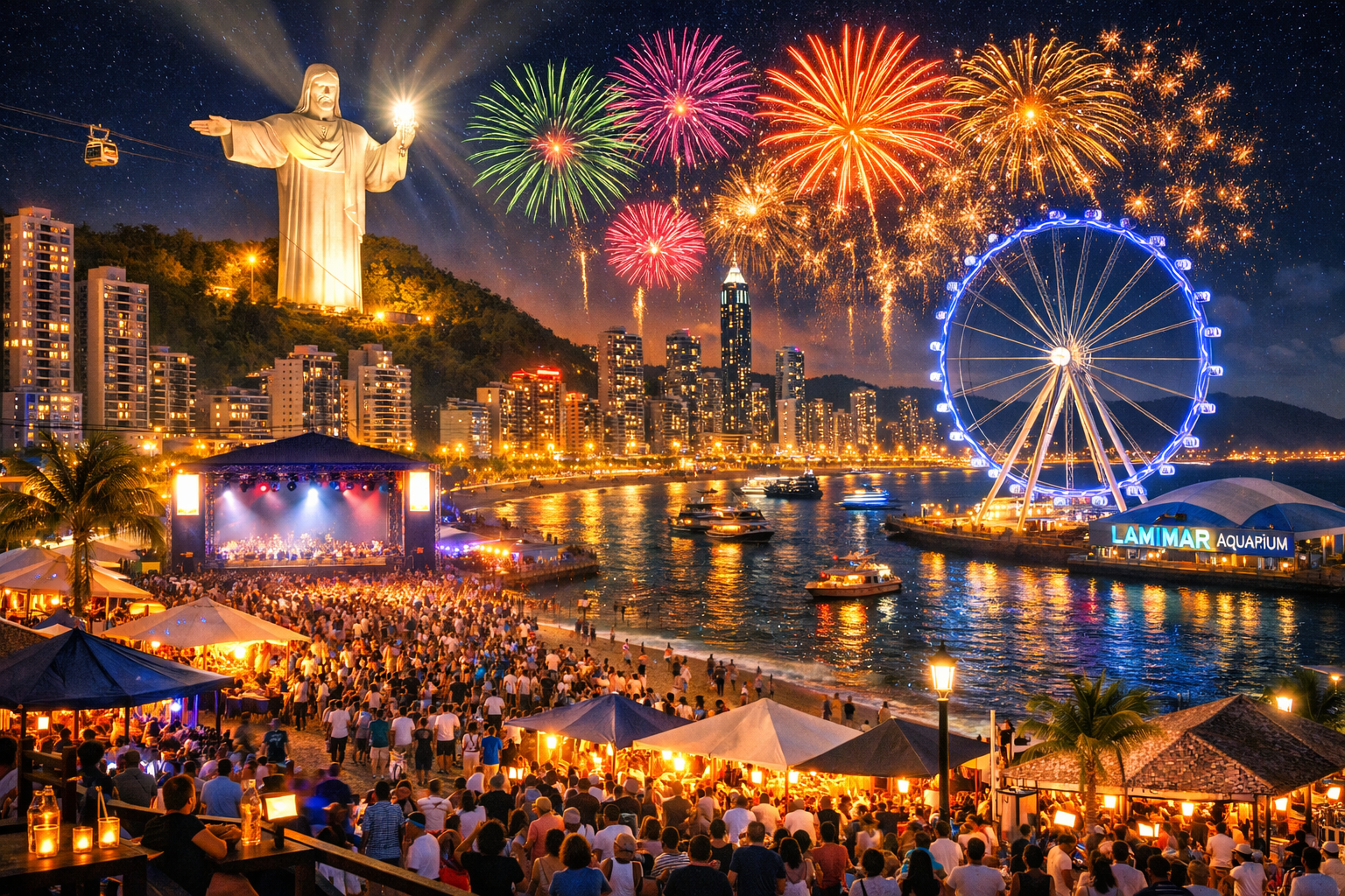 Imagem de capa para Balneário Camboriú: Uma cidade em festa
